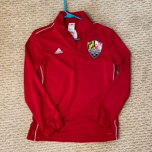 adidas warm up pullover